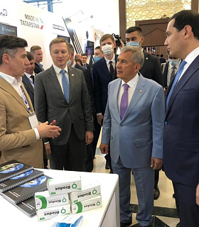 Микробиологические препараты от Bionovatic на выставке "Agroworld Uzbekistan 2021" в Ташкенте