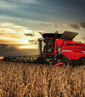 Модернизированные комбайны Case IH Axial-Flow серии 150: новый уровень мощности, производительности и удобства эксплуатации