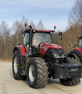 Состоялся эксклюзивный предпремьерный показ тракторов CASE IH серий  Optum 300 CVX AFS Connect и Magnum Rowtrac 400 AFS Connect