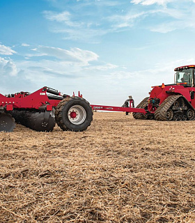 Case IH расширяет линейку обработки почвы за счет высокоскоростной компактной дисковой бороны Speed-Tiller™ 475